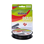 WIZARD BRAID SÖTÉTSZÜRKE FONOTT ZSINÓR 0,3 135M 23,85KG