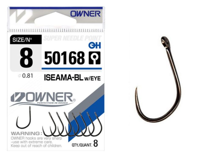 OWNER ISEAMA Barbless 50168 - 08
