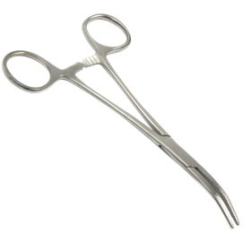 Horogkiszedő csipesz 15cm hajlított (3107)