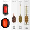 Method Flat feeder kosár L 30g Távdobó