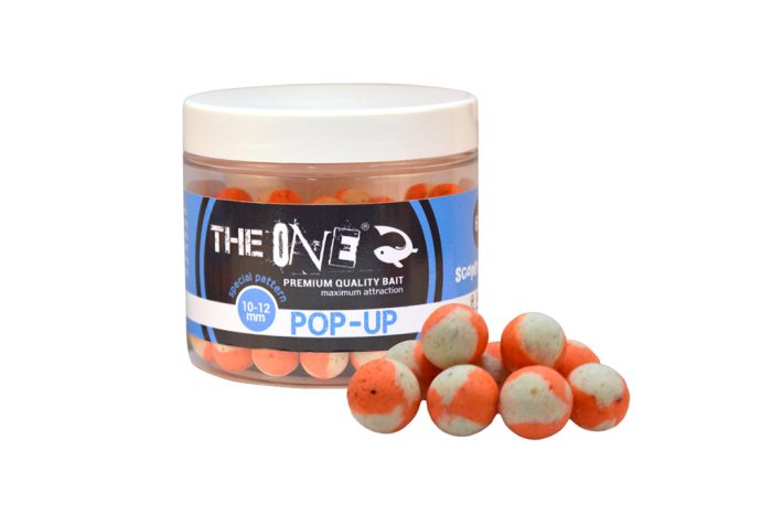 THE ONE POP UP SCOPEX SQUID 10-12 MM ORANGE WHITE 60 GR