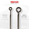 Reiva Offset Worm 2/0-as  5db/cs