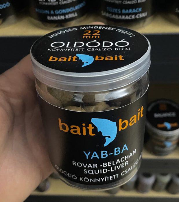 Bait Bait YABBA - YAB-BA Oldódó Balanszírozott Horogcsali  22 mm 150 g baitbait