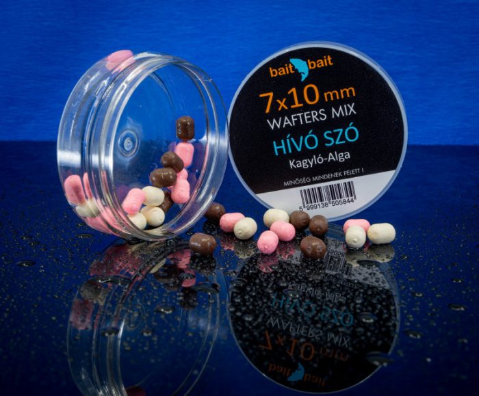 Bait Bait Hívó Szó - Method Dumbel Wafters Mix (3 szín)  7 x 10 mm   baitbait