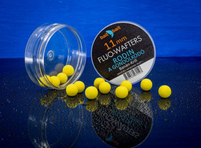 Bait Bait Rodin (A Gondolkodó) - Fluo Wafters Mini Bojli+Betain 11mm 20 g baitbait