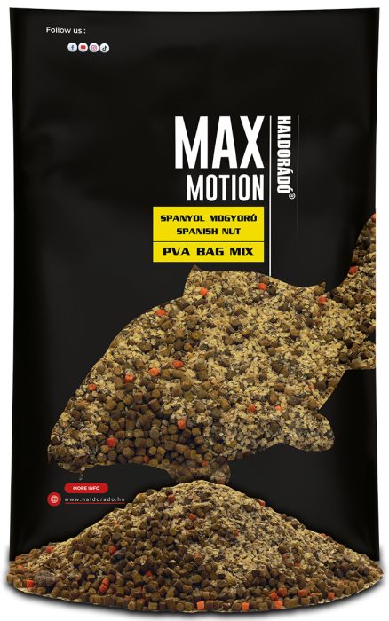 Haldorádó MAX MOTION PVA Bag Mix - Spanyol Mogyoró