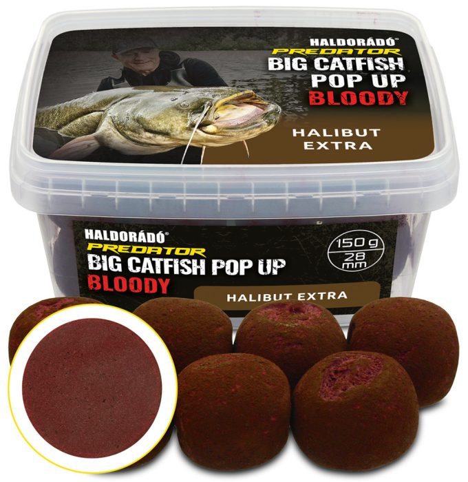 Haldorádó Catfish Pop Up Bloody - Halibut Extra