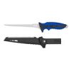 MUSTAD 7" 4116 STAINLESS STEEL ULTRA FLEX FILLET KNIFE - POLISHED BLADE FINISH BLUE