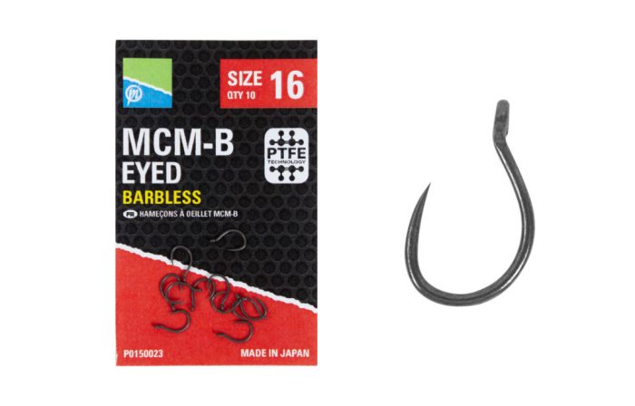 PRESTON MCM-B EYED HOOKS SIZE 10