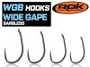 ROK - WIDE GAPE Barbless - Szakáll nélküli teflon horog - 2-es