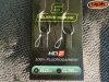 ROK STIFF RIG Curve Shank - 2db/csomag - előkötött horog - 2 - 0,40mm