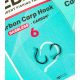 SEDO Carbon Carp Barbless hook  8