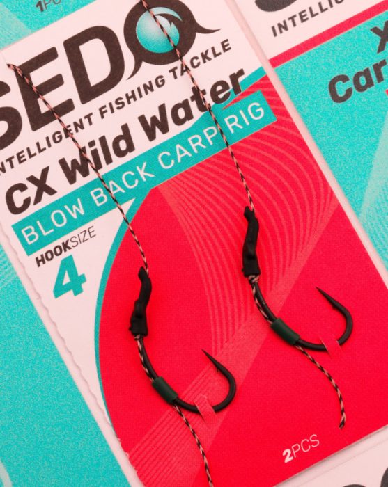 SEDO CX Wild Water Blow Back Előkötött Bojlis Előke 6