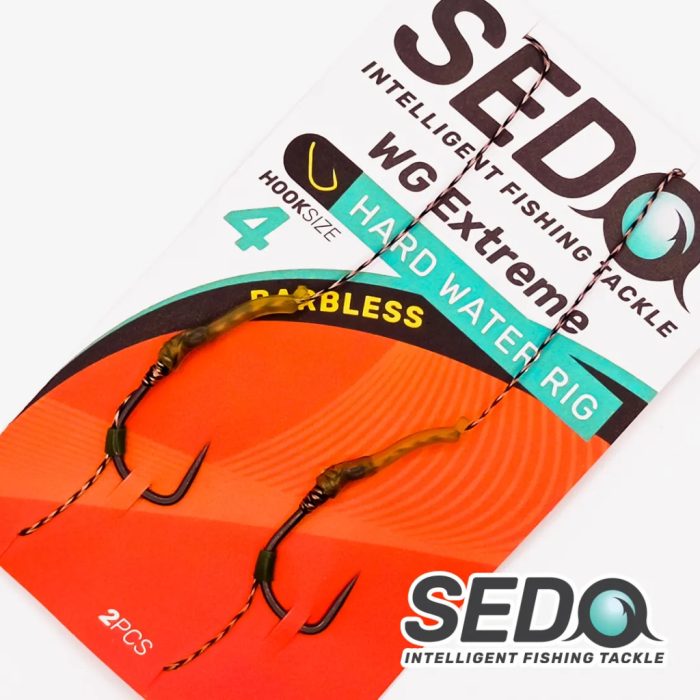SEDO WG Extreme Barbless Hard Water Előkötött Bojlis Előke 6