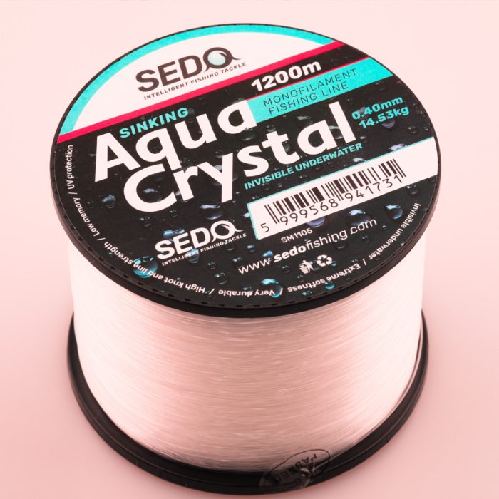 SEDO SEDO Aqua Crystal 1200 Méter Monofil  Horgász zsinór  0.30mm 8.77kg