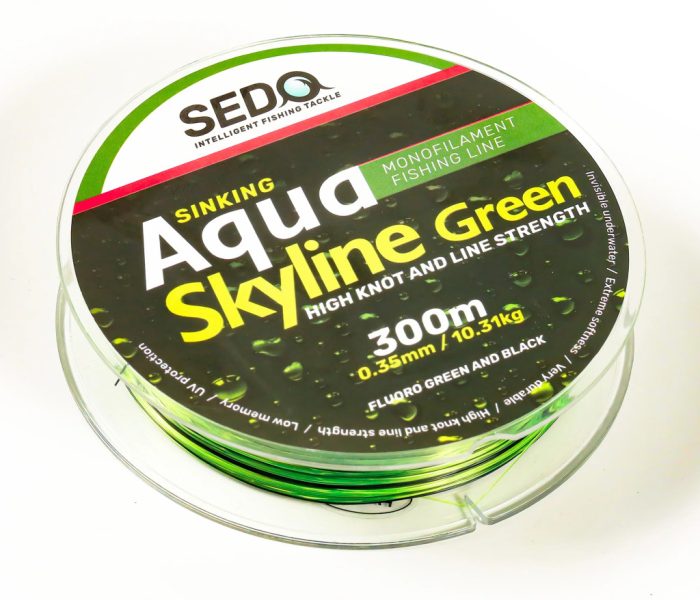 SEDO SEDO Aqua Skyline Green 300 Méter Monofil Horgász Zsinór 0.20mm 3.91kg