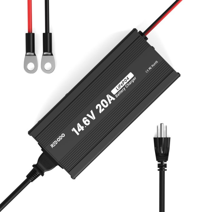 Redodo 14.6V 20A Lifepo4 akkumulátortöltő