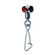 NYTRO CONNEX SLIDING FEEDER BEAD WITH HOOKED SNAP SMALL
